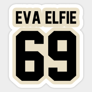 Eva Elfie 69 Classic Sticker